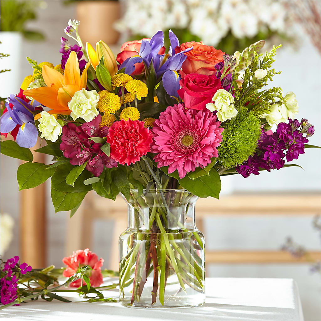 Bold & Bright – A Florist Original – Flowers By Design, Midland TX