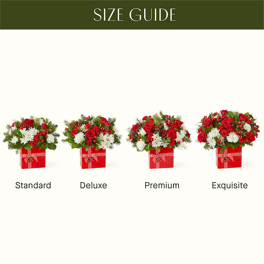 Presents Under the Tree Bouquet – Flowers By Design, Midland TX