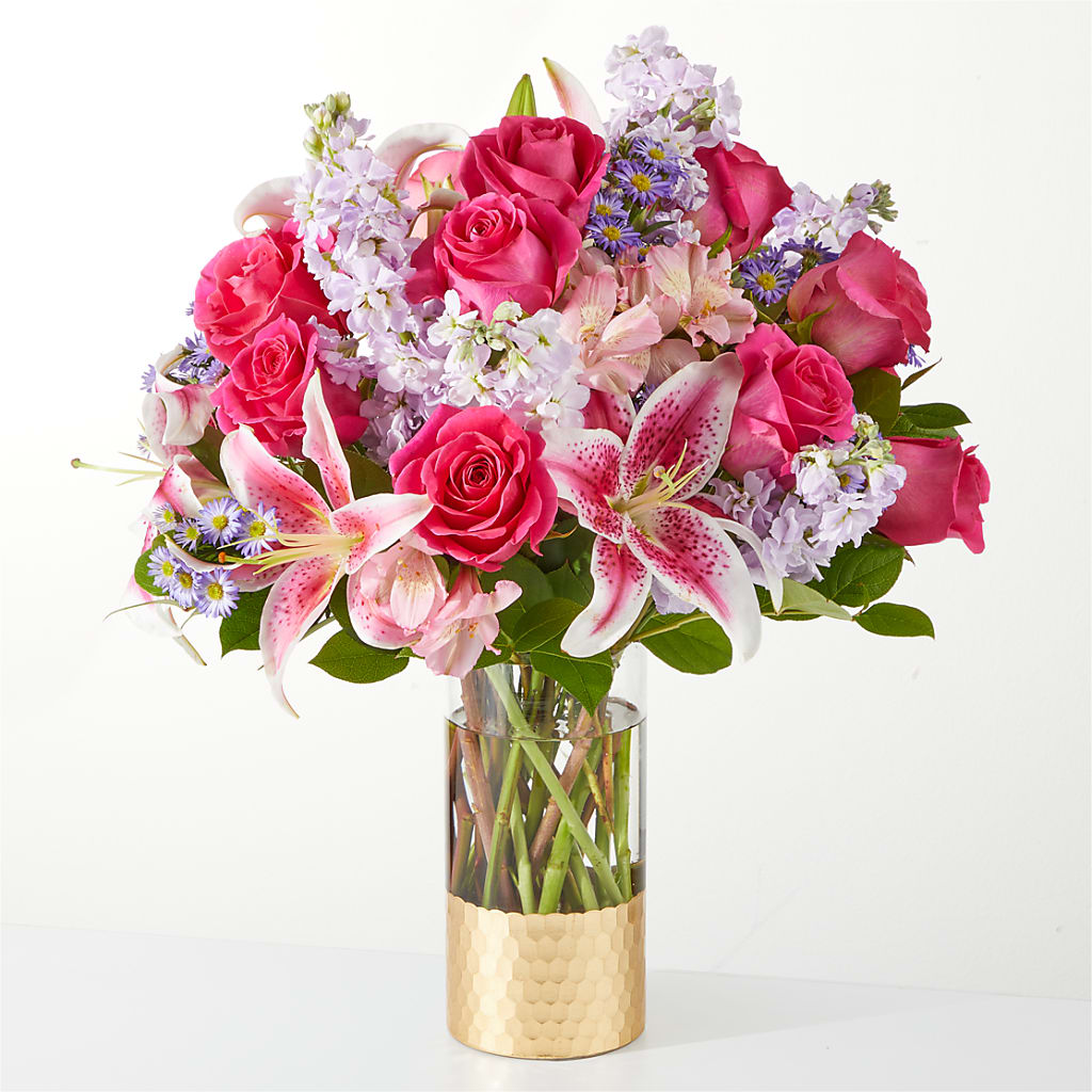Pressing Petals Bouquet – Flowers By Design, Midland TX