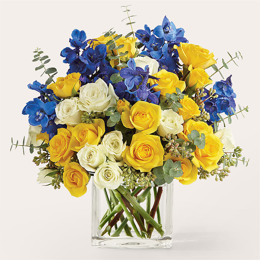 Sparkling Citrine Bouquet – Flowers By Design, Midland TX