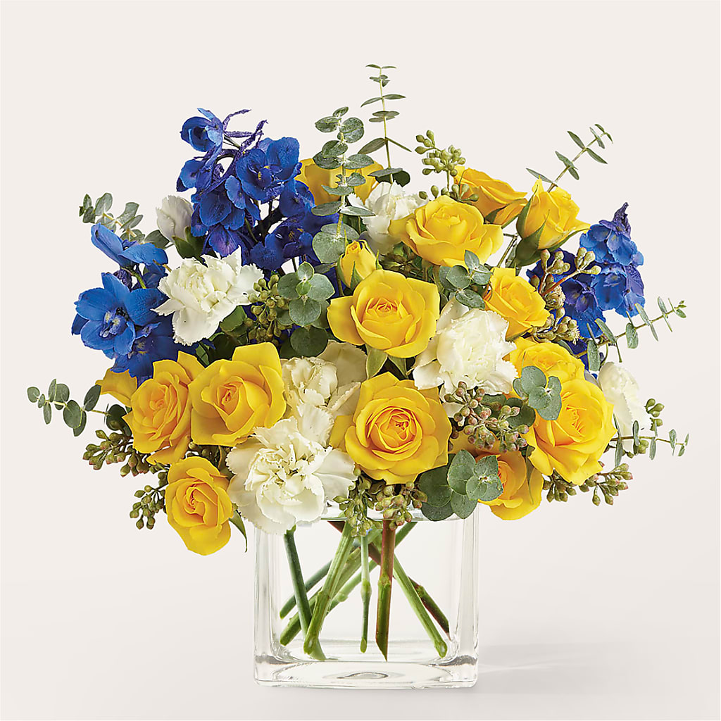 Sparkling Citrine Bouquet – Flowers By Design, Midland TX