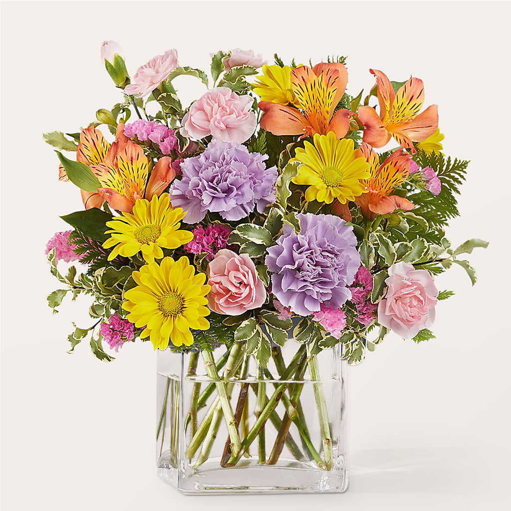 Shades of Happiness Bouquet – Flowers By Design, Midland TX