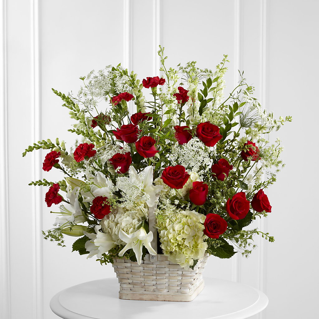 In Loving Memory Arrangement – Flowers By Design, Midland TX