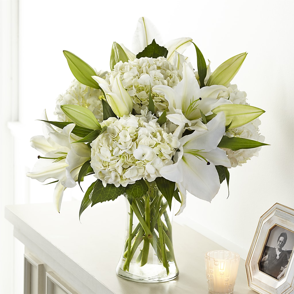 Compassionate Lily Bouquet – Flowers By Design, Midland TX