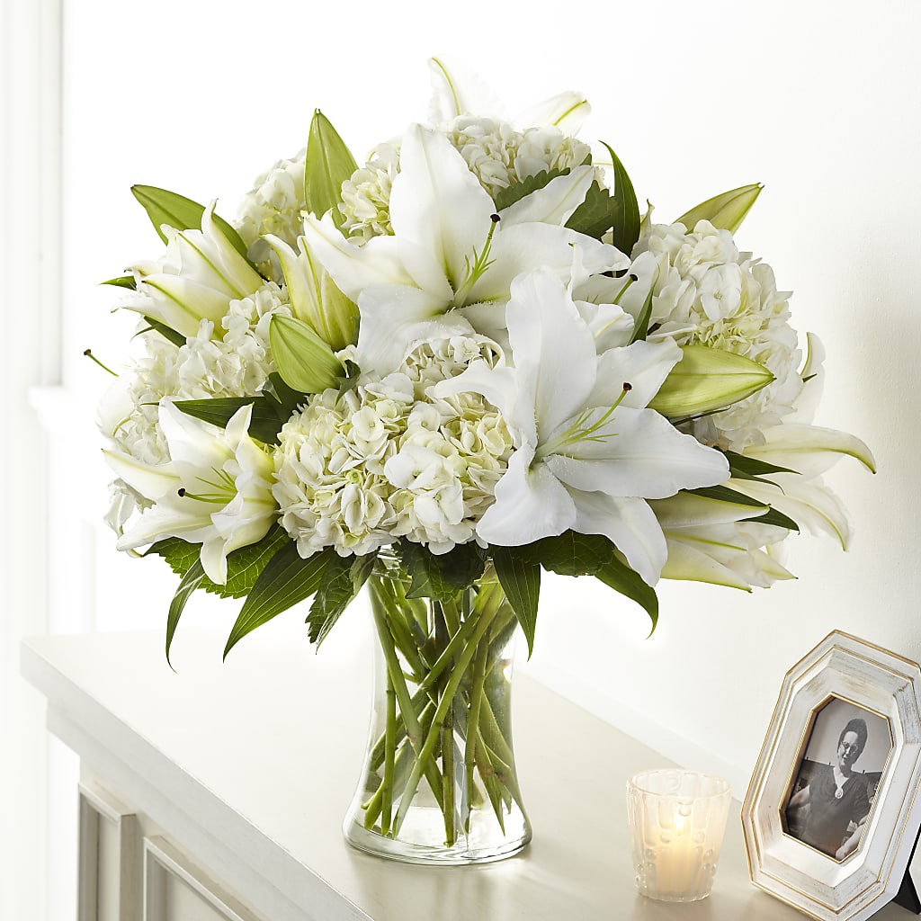 Compassionate Lily Bouquet – Flowers By Design, Midland TX