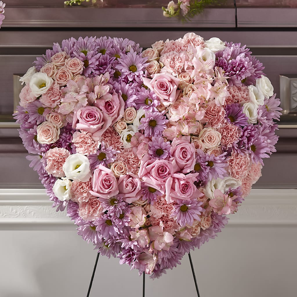 Heaven's Light Heart – Flowers By Design, Midland TX