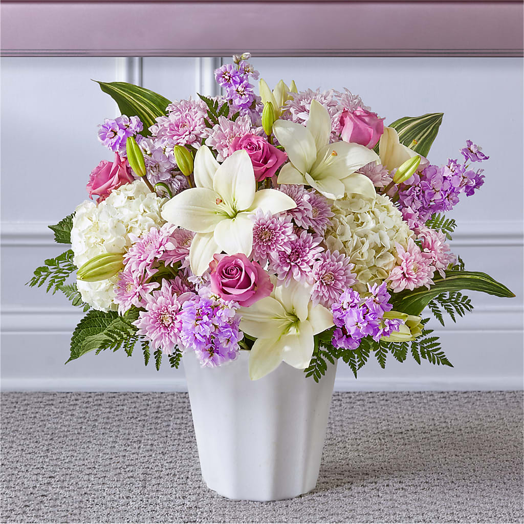 Heaven Sent Floor Basket – Flowers By Design, Midland TX