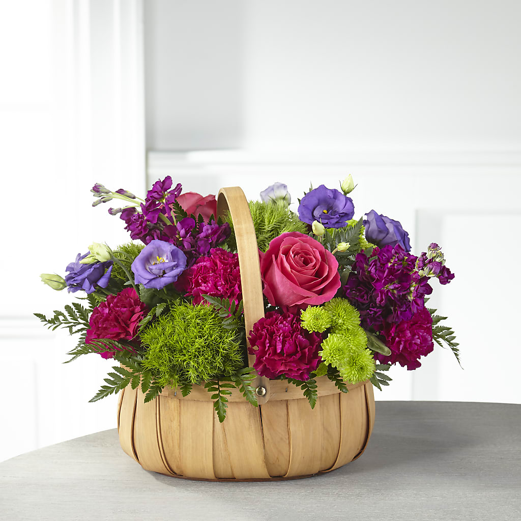 Serene Sanctuary Basket – Flowers By Design, Midland TX
