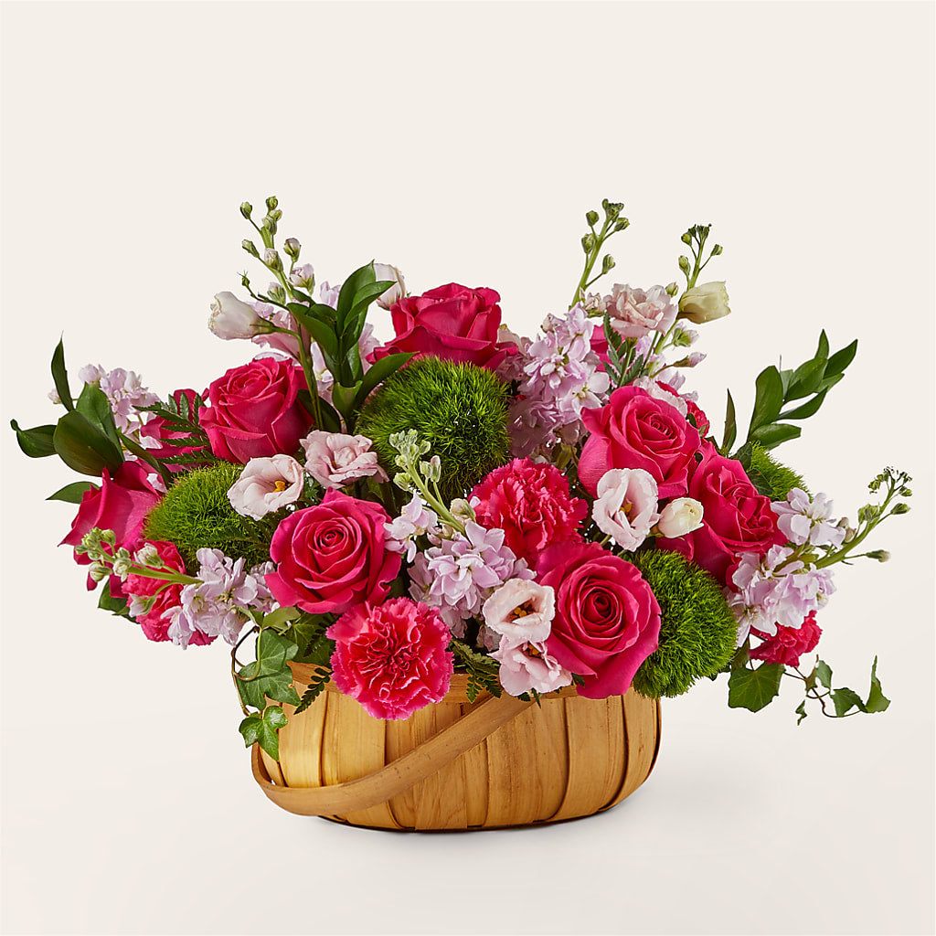 Radiance in Bloom Basket – Flowers By Design, Midland TX