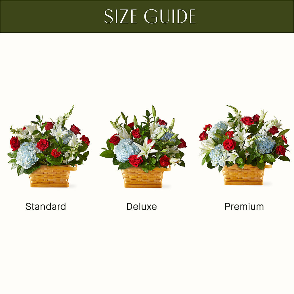Greater Glory Basket – Flowers By Design, Midland TX