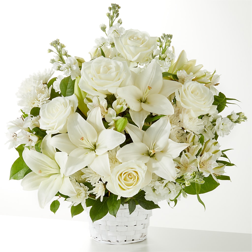 Peaceful Reflections Arrangement – Flowers By Design, Midland TX