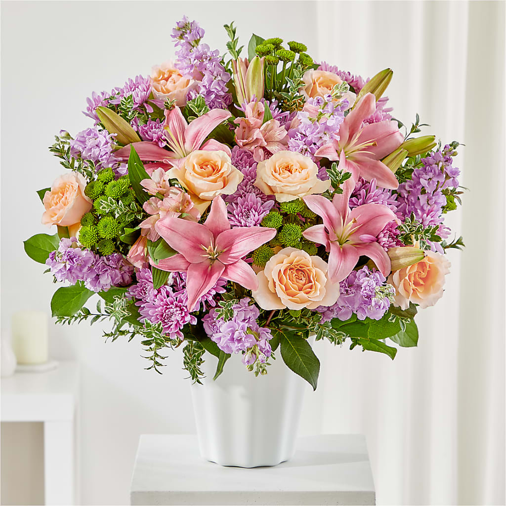 Supportive Embrace Tabletop Basket – Flowers By Design, Midland TX