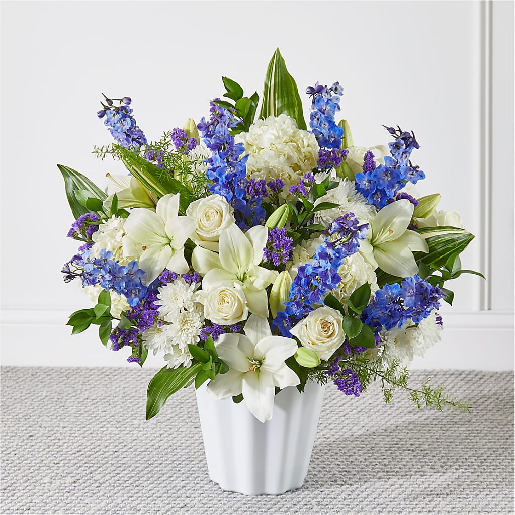 Take Comfort Floor Basket – Flowers By Design, Midland TX