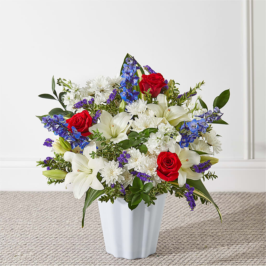 Consoled Floor Basket – Flowers By Design, Midland TX