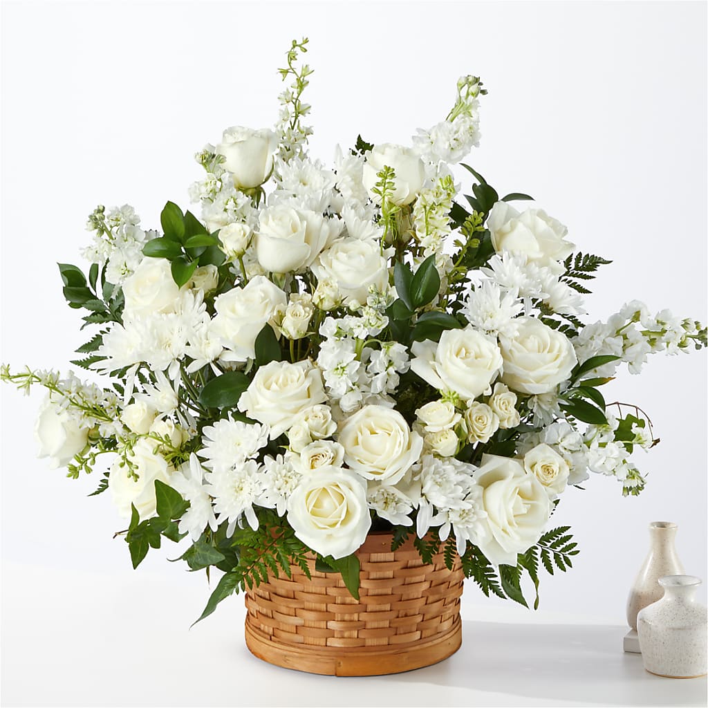 Heartfelt Condolences Arrangement – Flowers By Design, Midland TX