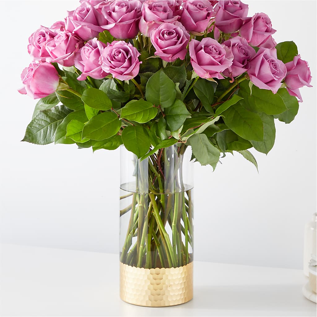 Secret Admirer Lavender Rose Bouquet – Flowers By Design, Midland TX