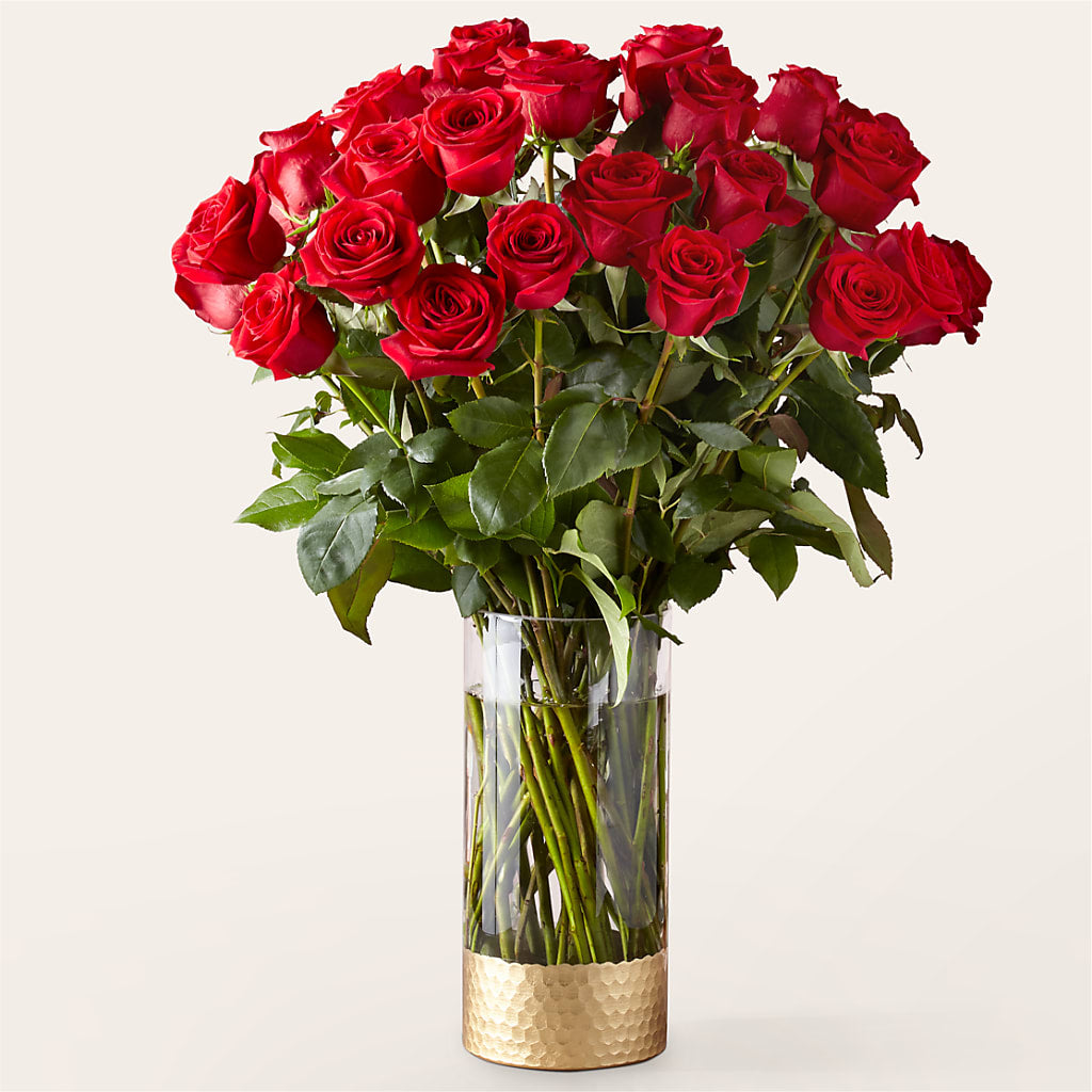 Classic Love Red Rose Bouquet – Flowers By Design, Midland TX