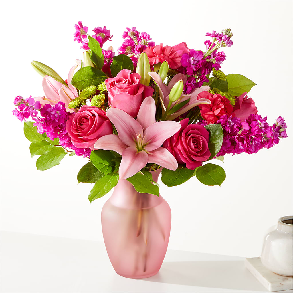 Watermelon Crush Bouquet – Flowers By Design, Midland TX