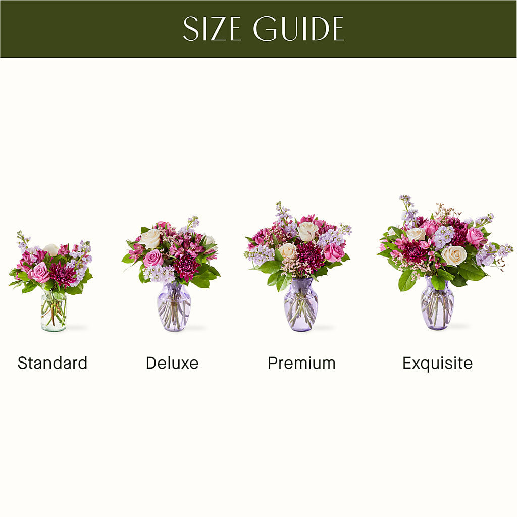 Amethyst Dreams Bouquet – Flowers By Design, Midland TX