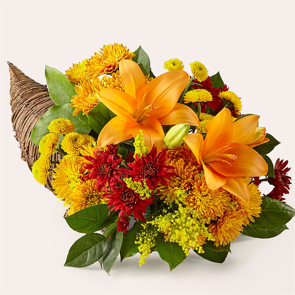 Feast of Color Cornucopia – Flowers By Design, Midland TX