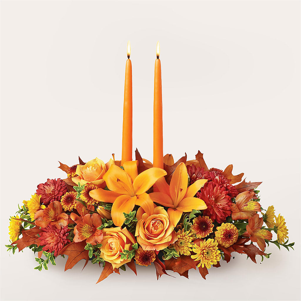 Traditions Centerpiece – Flowers By Design, Midland TX