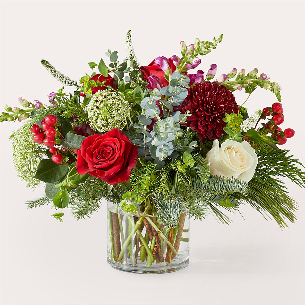 Cranberry Fizz Bouquet – Flowers By Design, Midland TX