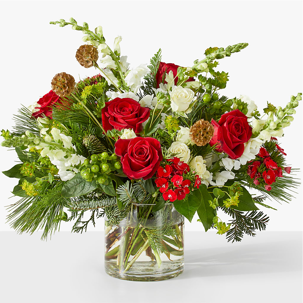Deck the Halls Bouquet – Flowers By Design, Midland TX