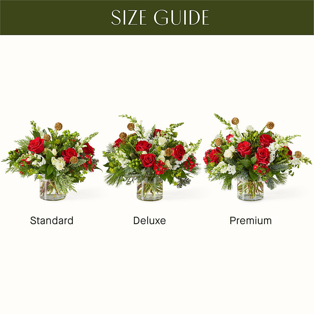 Deck the Halls Bouquet – Flowers By Design, Midland TX