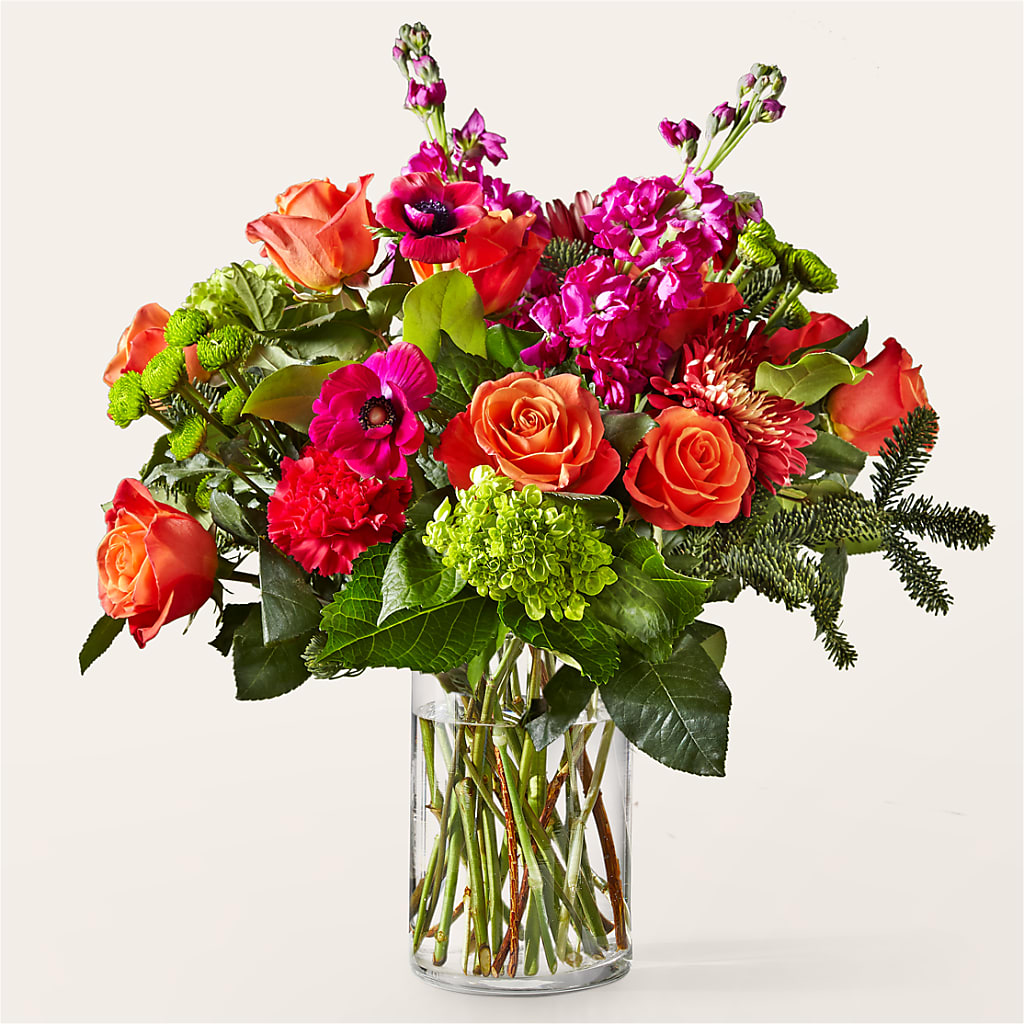 All the Tinsel Bouquet – Flowers By Design, Midland TX
