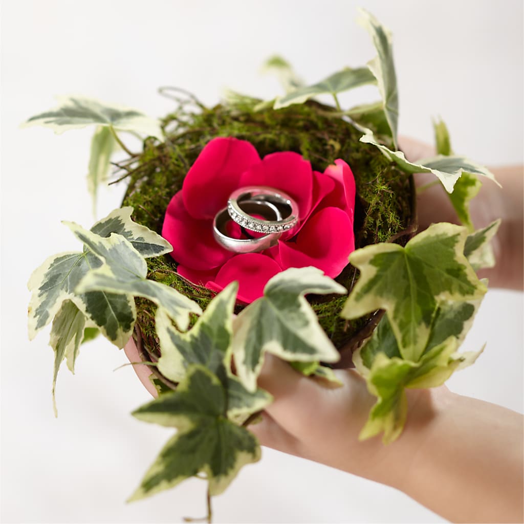 Lila Rose Ring Nest – Flowers By Design, Midland TX