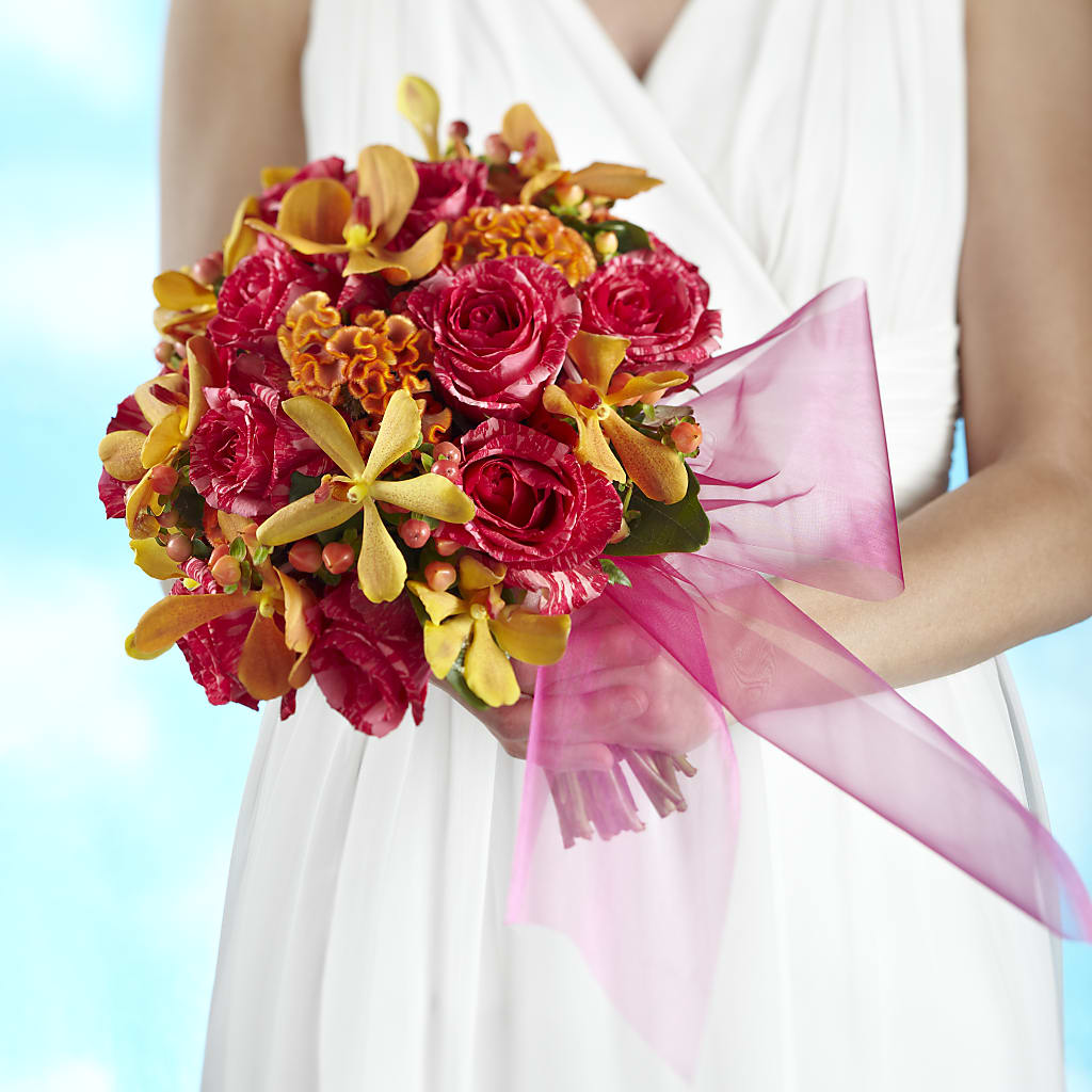 Brilliant Shades of Love Bouquet – Flowers By Design, Midland TX
