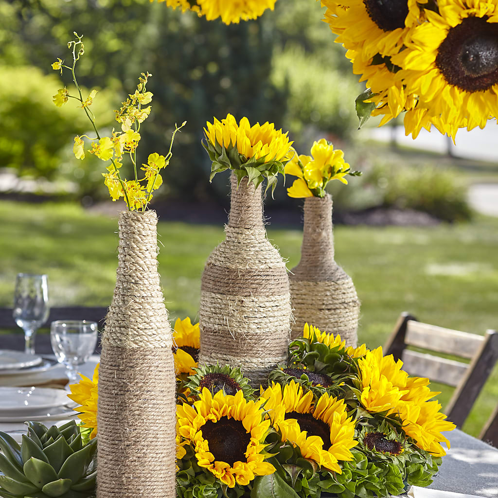 Sublime Garden Centerpiece – Flowers By Design, Midland TX