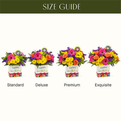 Birthday Brights Bouquet –  Flowers By Design, Midland TX