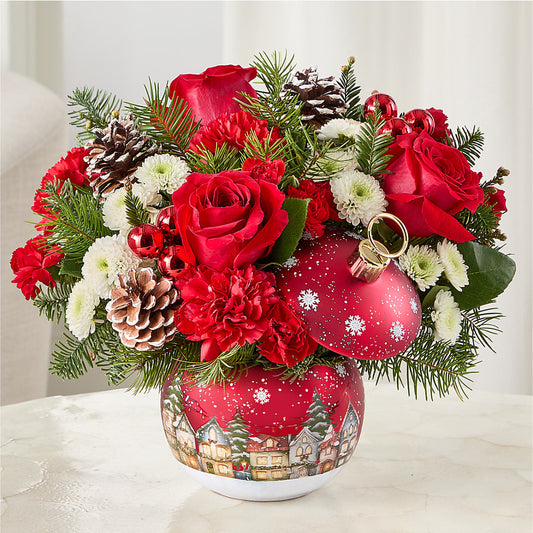 Christmas Carols Ornament –  Flowers By Design, Midland TX