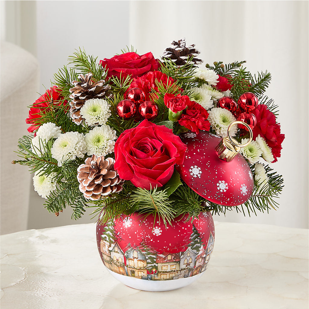 Christmas Carols Ornament –  Flowers By Design, Midland TX