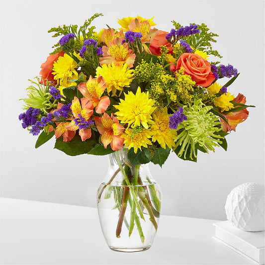 Marmalade Skies Bouquet –  Flowers By Design, Midland TX