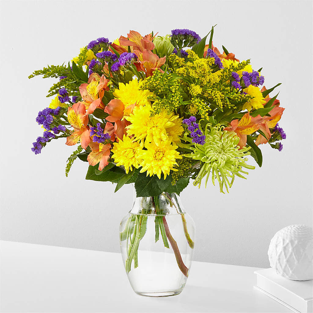 Marmalade Skies Bouquet –  Flowers By Design, Midland TX