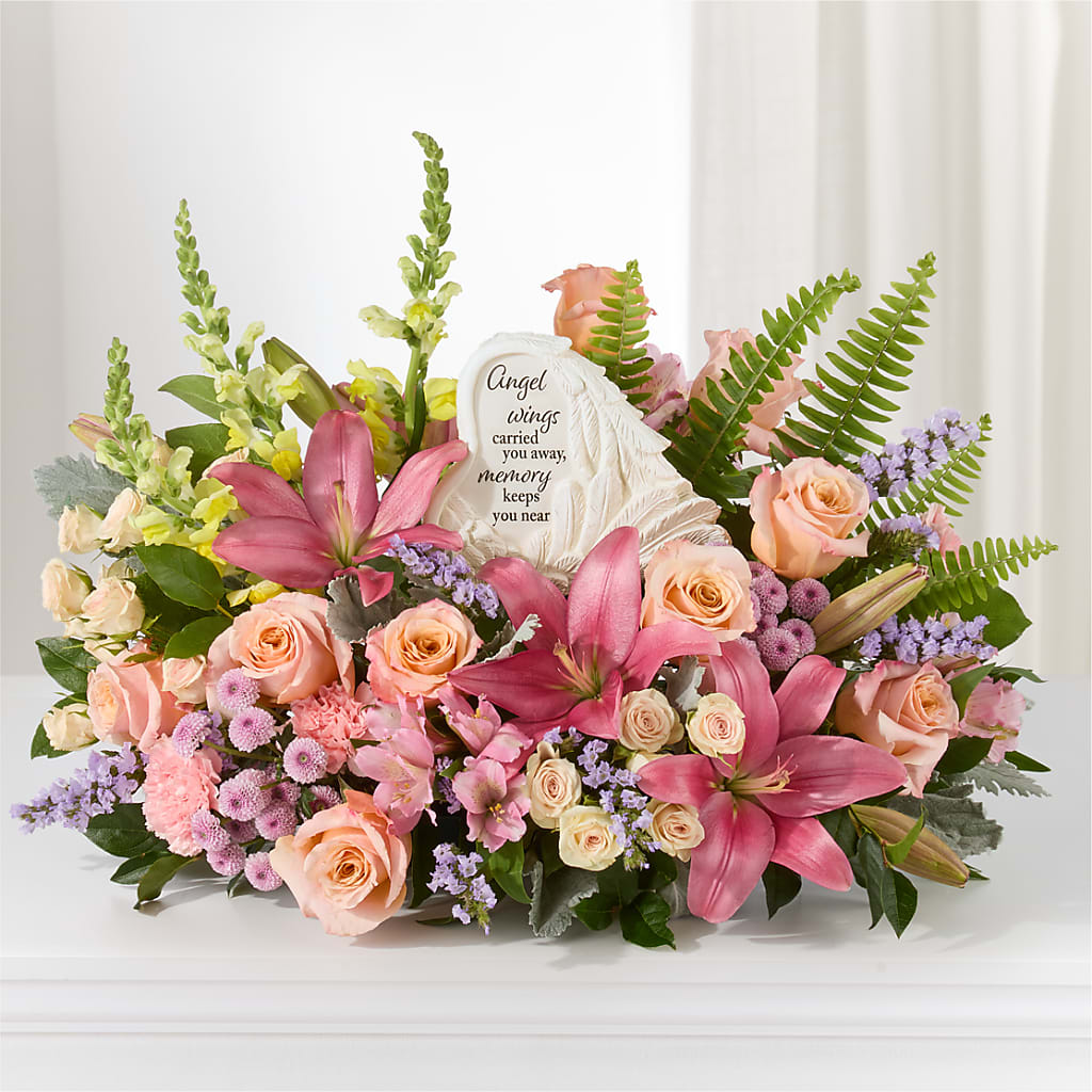 Gentle Light Arrangement –  Flowers By Design, Midland TX