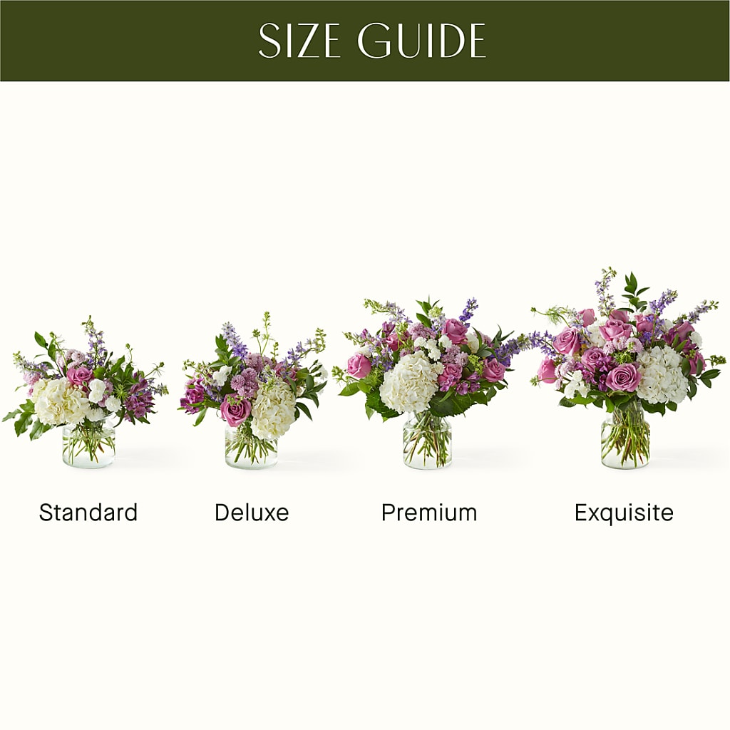 Violet Caress Bouquet –  Flowers By Design, Midland TX