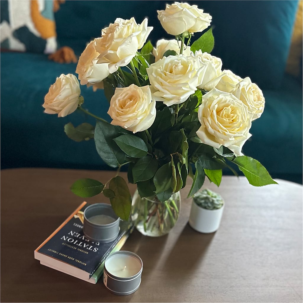 Long Stem Yellow Rose Bouquet –  Flowers By Design, Midland TX
