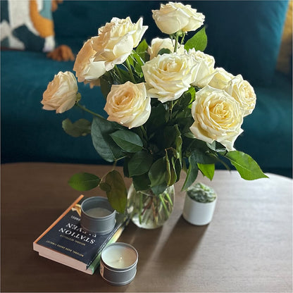 Long Stem Yellow Rose Bouquet –  Flowers By Design, Midland TX