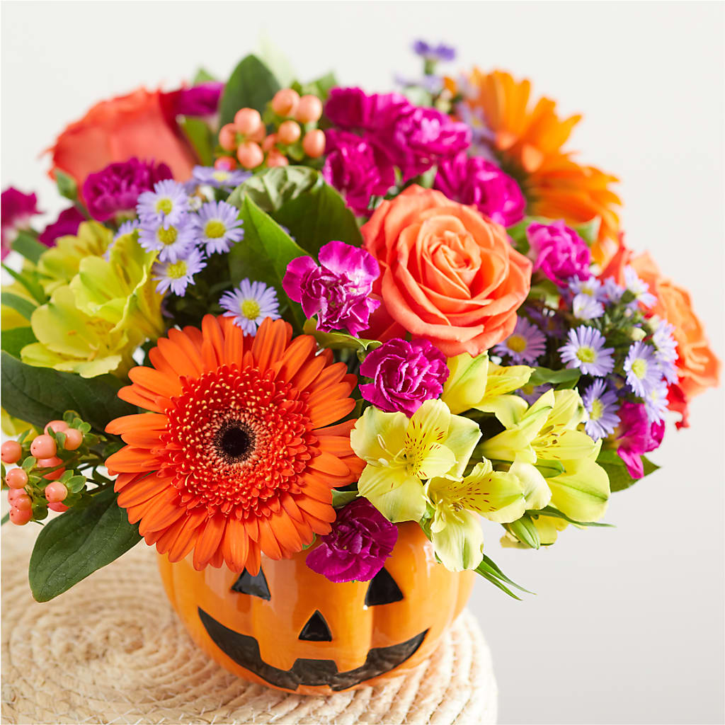 Tricks & Treats Pumpkin –  Flowers By Design, Midland TX