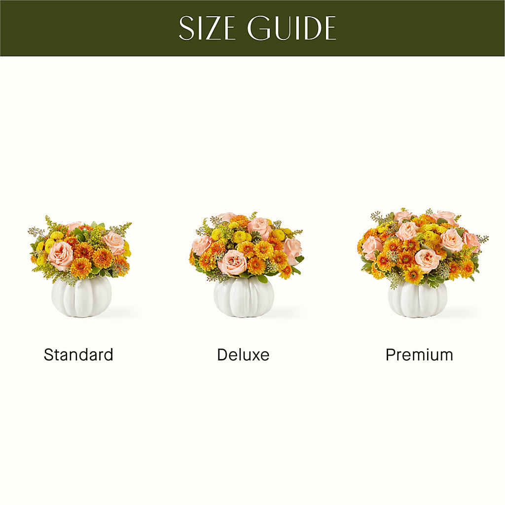Peachy Pumpkin –  Flowers By Design, Midland TX