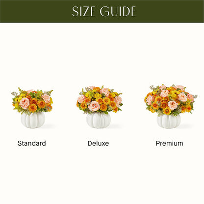Peachy Pumpkin –  Flowers By Design, Midland TX