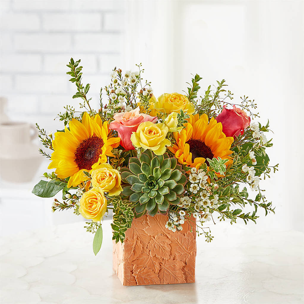 Sunflower Season Bouquet –  Flowers By Design, Midland TX