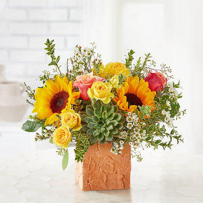 Sunflower Season Bouquet –  Flowers By Design, Midland TX