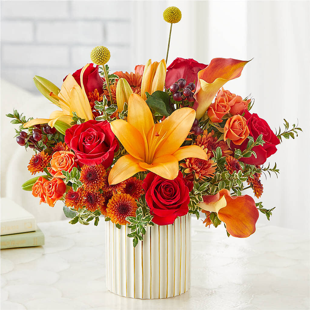 Scarlet Skies Bouquet –  Flowers By Design, Midland TX