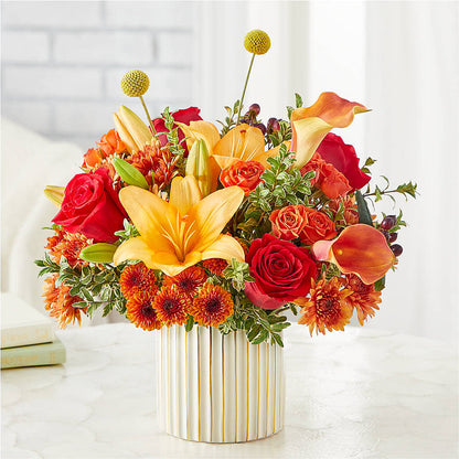 Scarlet Skies Bouquet –  Flowers By Design, Midland TX