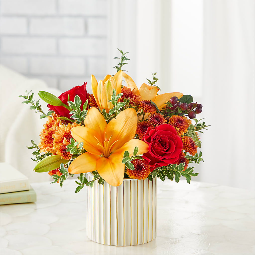 Scarlet Skies Bouquet –  Flowers By Design, Midland TX