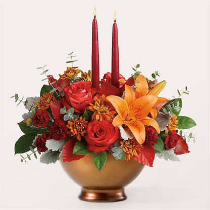 Fruits of Fall Centerpiece –  Flowers By Design, Midland TX